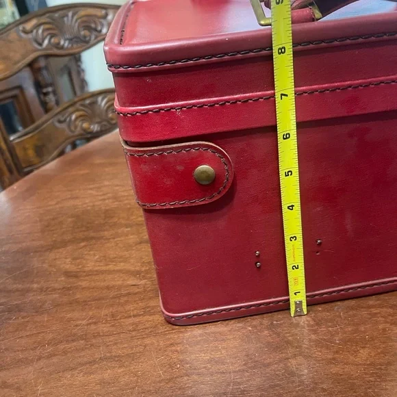 Vintage Joseph Hartmann train case luggage bag 🧳 - Picture 3 of 15